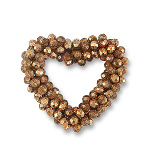 Top facet hangers hart Copper brown