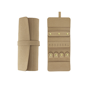 Sieraden reisetui small Taupe