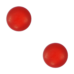 4 mm Soft cabochon "Birthstones" July Polaris SS16 shiny Berry red