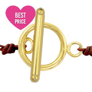 Roestvrij stalen (RVS) Stainless steel onderdelen kapittelslot Goud