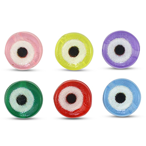 Letterkralen van acryl Evil Eye Multicolor