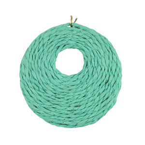Raffia hanger 53mm Green