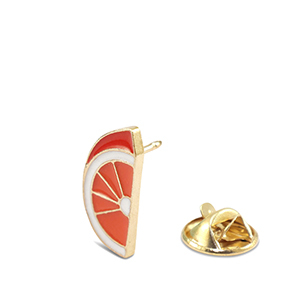 Pins sinaasappel Orange-white-red-gold