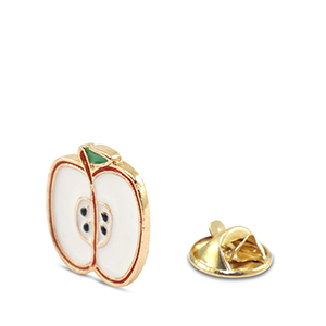 Pins appel White-red-gold