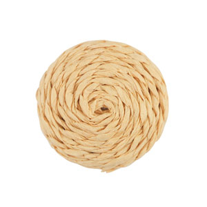 Raffia hanger 25mm Light peach