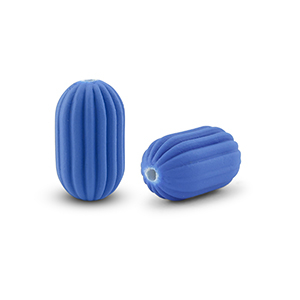 Acryl kralen ovaal Blue