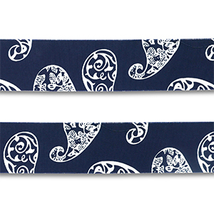 Bandana Dark blue-white