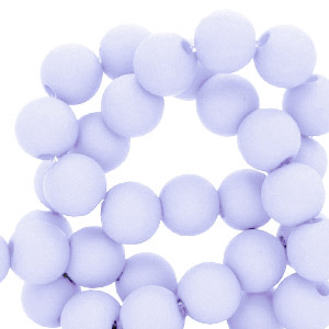 8 mm acryl kralen Lavender blue