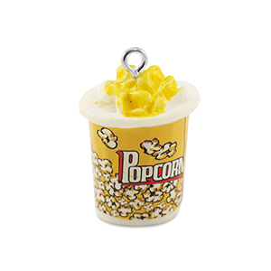 Resin hangers popcorn Yellow-white