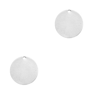 Designer Quality metaal voor ImpressArt bedel 10mm Antiek zilver (nikkelvrij)