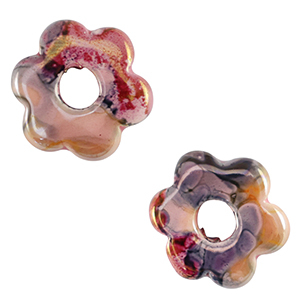 DQ Grieks keramiek kralen bloem Rose-black