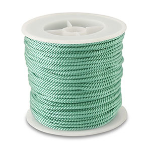 Trendy koord 2mm Ocean green