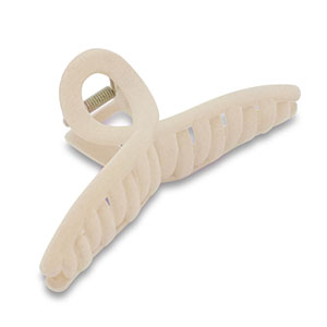 Haaraccessoires haarklem velvet Off white