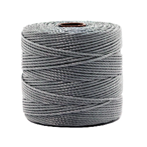 Nylon S-Lon draad 0.5mm Grey