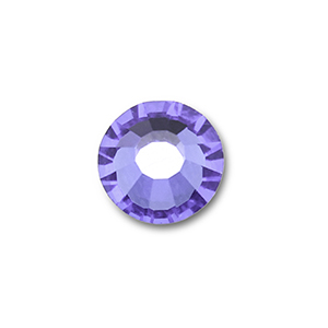 Preciosa SS34 flat back Tanzanite