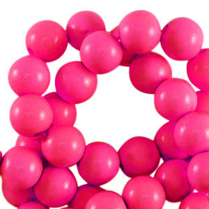 18 mm acryl kralen shiny Pink
