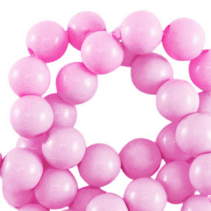 18 mm acryl kralen shiny Light pink