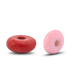 Kralen keramiek rondellen Multicolour