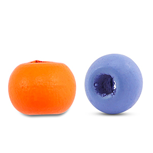 Houten kralen rond 8mm Multicolour
