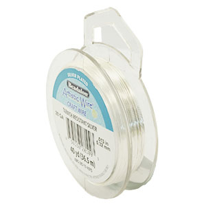 28 Gauge Artistic Wire Silver plated Tarnish resistant Silver
