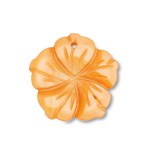 Schelp hanger bloem Orange