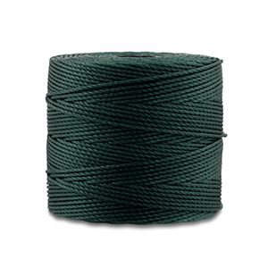 Nylon S-Lon draad 0.5mm Dark green