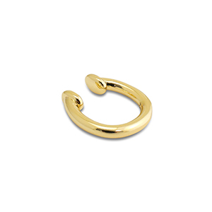 Roestvrij stalen (RVS) Stainless steel oorbellen ear cuff Gold