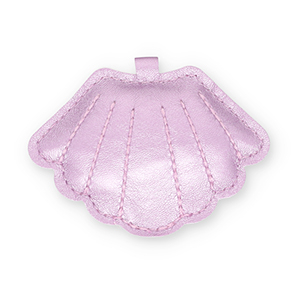 Statement hangers schelp Lilac purple