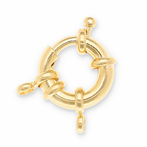 Onderdelen DQ Eco-brass&reg; metaal boeislot Goud (nikkelvrij)