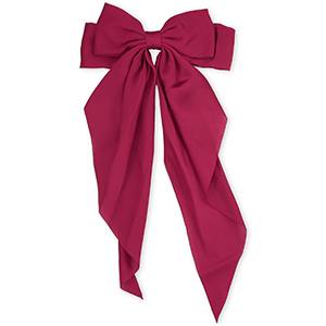 Haaraccessoires haarspeld met strik Red