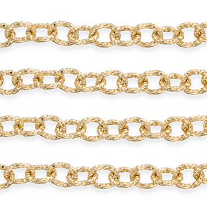 Aluminium onderdelen jasseron ankerketting Gold