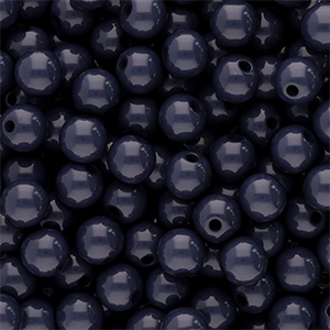 8 mm acryl kralen shiny Anthracite