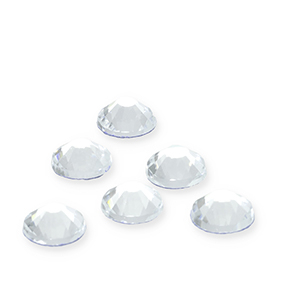 Hotfix strass steentjes 6mm Crystal