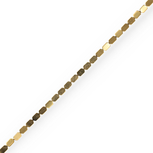 Hematite kralen Gold