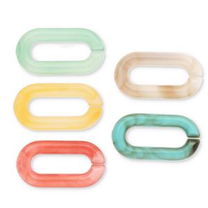 Acrylic chain 20mm losse schakels Multicolour