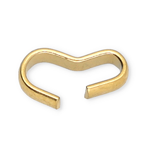 Roestvrij stalen (RVS) Stainless steel onderdelen connector Gold