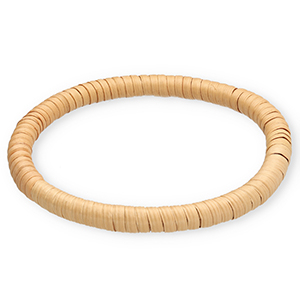 Rotan armbanden bangle Natural beige