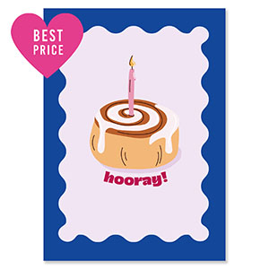 BY31&reg; Sieraden kaartjes "Hooray" Dark blue-lilac purple-light brown