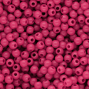 4 mm DQ acryl kralen shiny Rose violet 17-2624 TCX