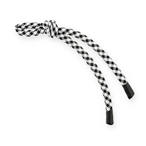 Sleutelhangers paracord Black-white