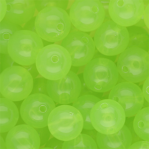 12 mm DQ&reg; acryl kralen shiny Light green