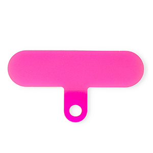 Telefoonkoord bevestiging Neon azalea pink