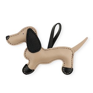 Statement hangers teckel Light brown-black