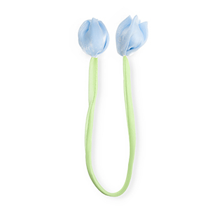 Statement hangers tulp shiny Light green-light blue
