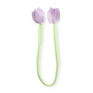 Statement hangers tulp shiny Light green-lilac