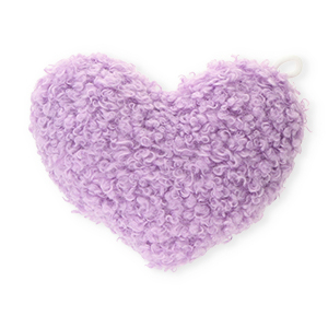 Statement hangers hart Lilac purple