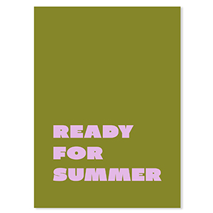 BY31&reg; Sieraden kaartjes "Ready for summer" Green-purple