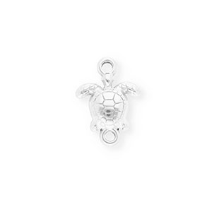 Roestvrij stalen (RVS) Stainless steel onderdelen tussenstuk schildpad Silver