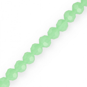 Top Facet kralen rond 8 mm Mint green
