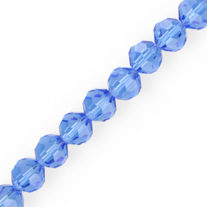 Top Facet kralen rond 12 mm Sky blue